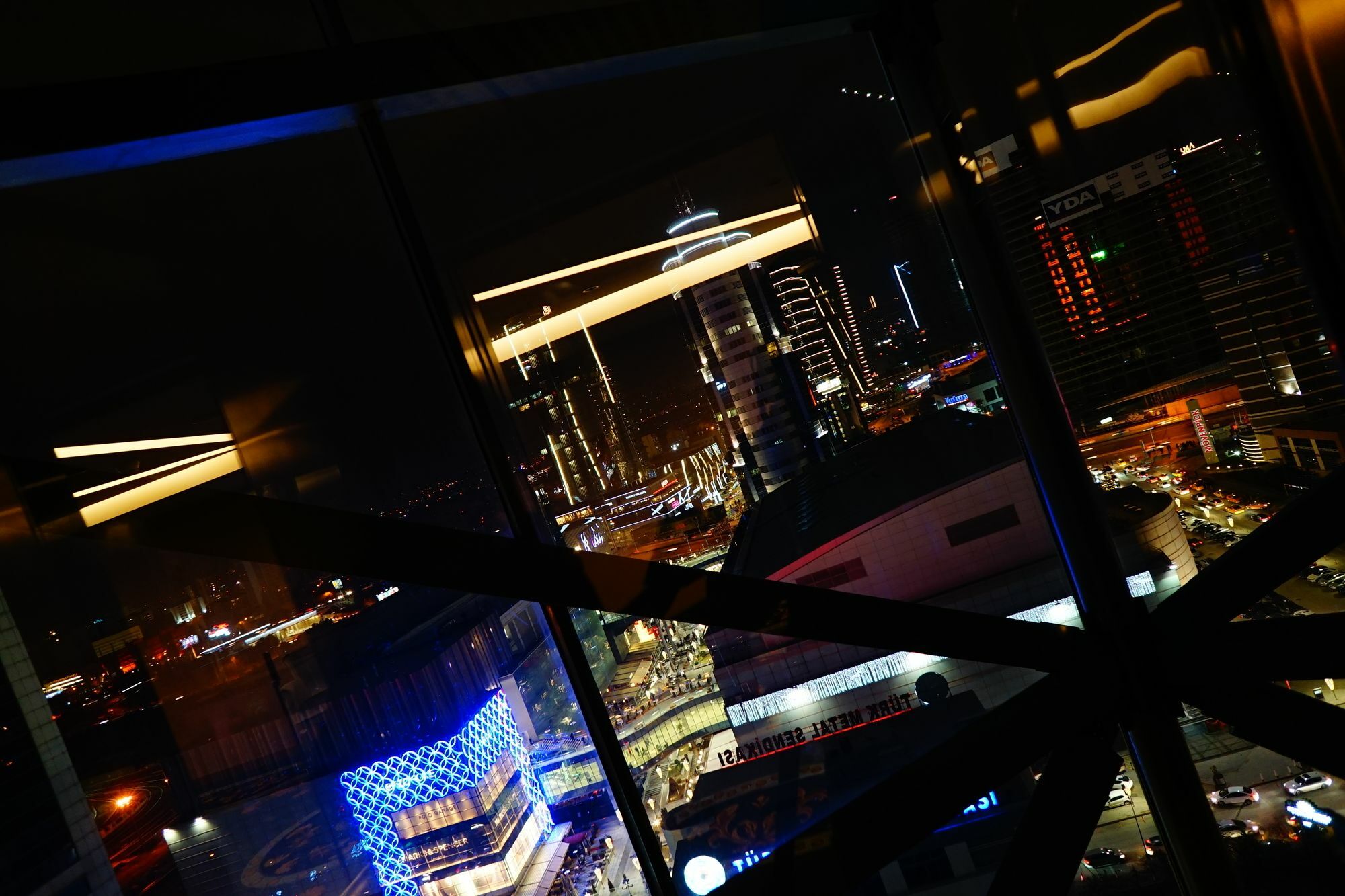 Downtown Ankara Hotel Exterior foto View from the observation deck